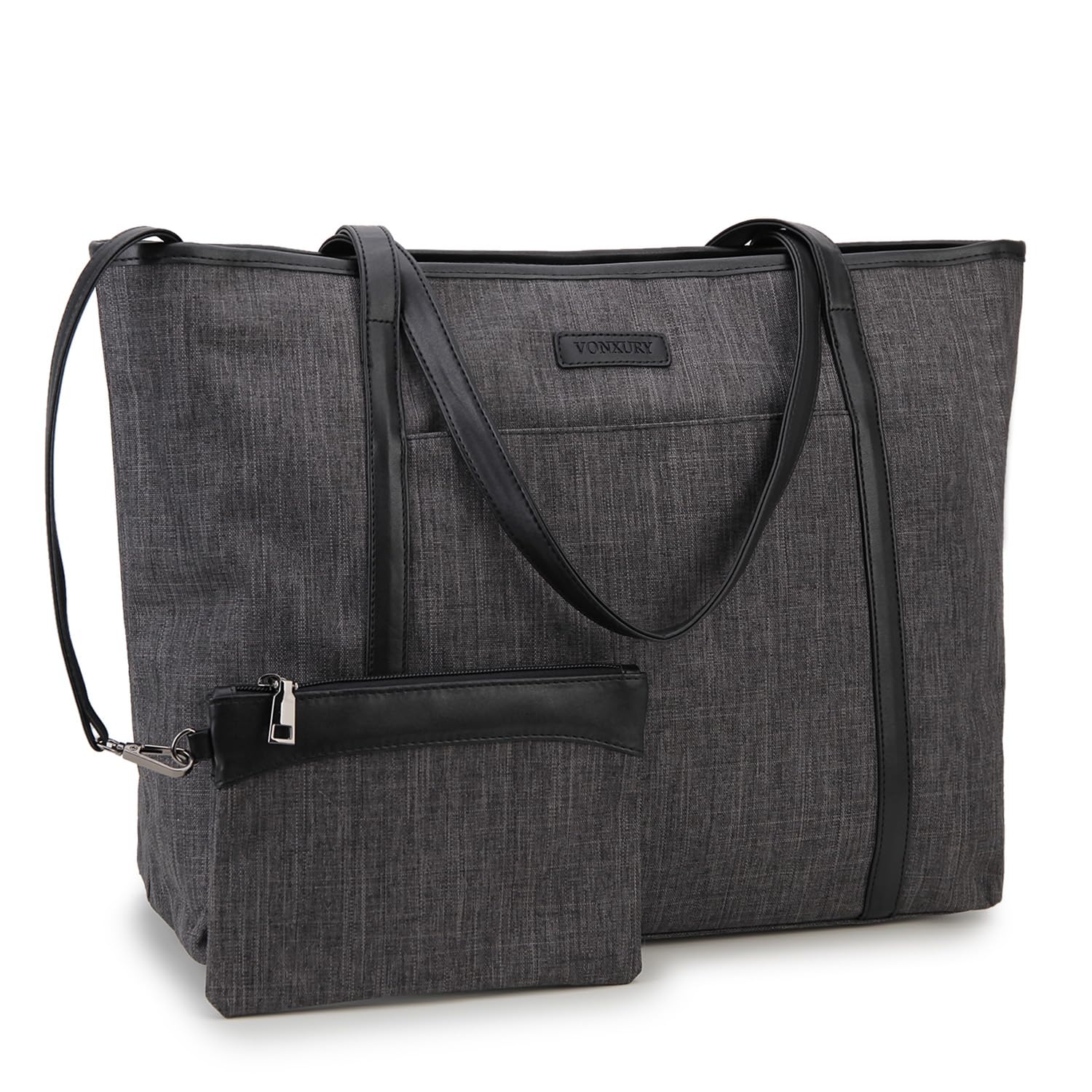 VX VONXURY Borsa Donna Borsa da Lavoro Donna da 15,6 pollici Grande Impermeabile Tote Bag Università Borsa a Tracolla per Business Uffici Scuola