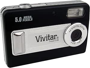 Appareil Photo Numérique Vivitar CyberPix VS18B, 1,3 Mégapixels, Noir, Compact Et Simple