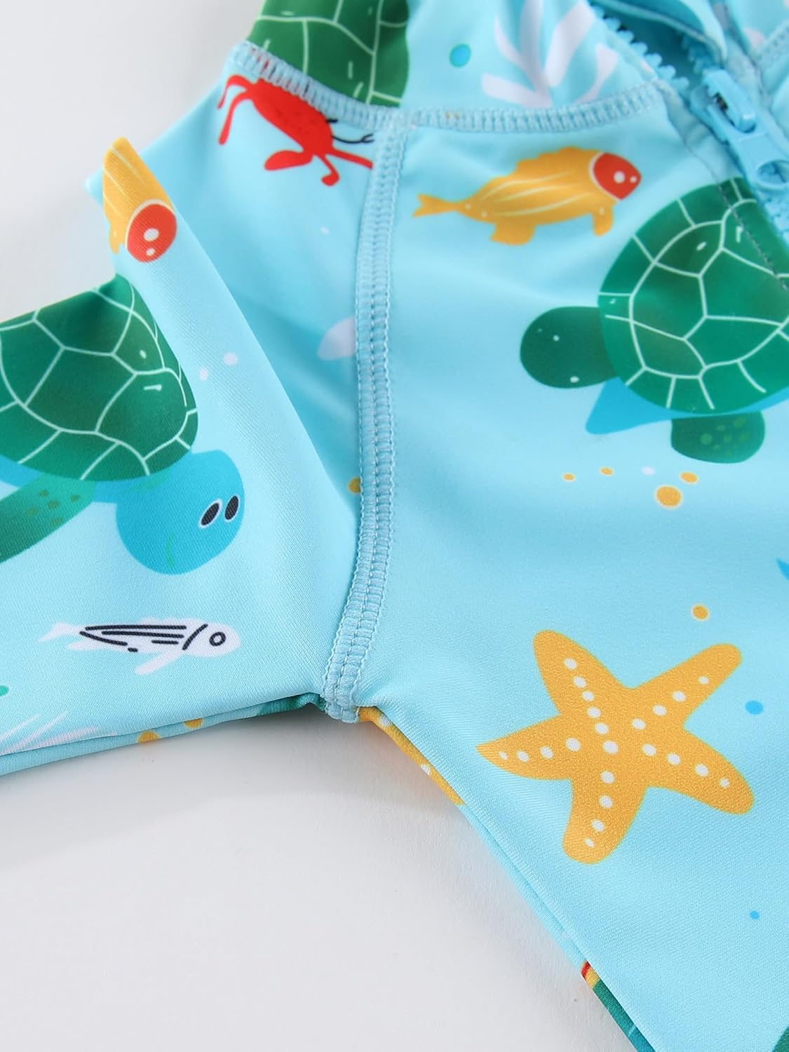 Baby Boy Swimsuit Rash Guard Toddler One Piece Bathing Suit Infant Swimwear UPF 50+ - Image 2