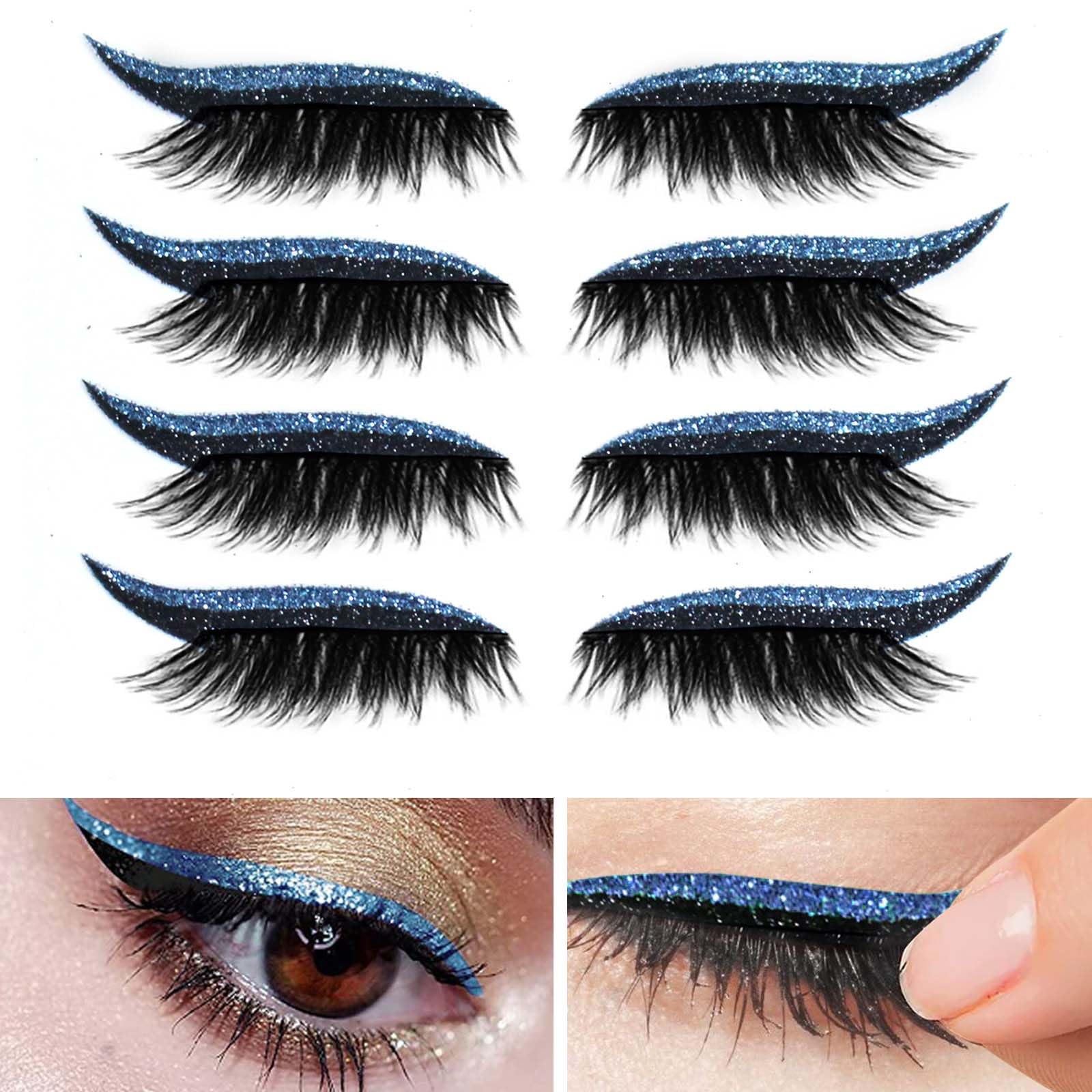 Amazon | PAVIKE つけまつげ ステッカー アイライナー アイメイク