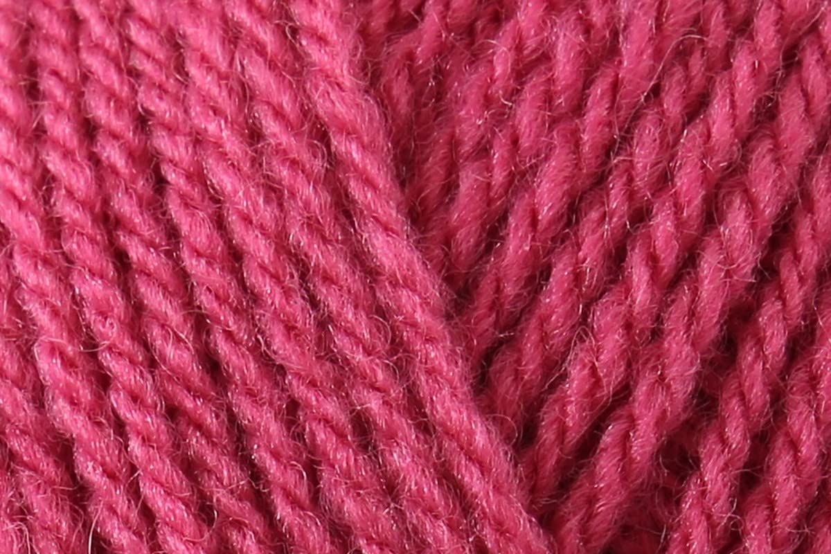 Hayfield Bonus Aran con lana, rosa lampone (626), 400 g Sirdar