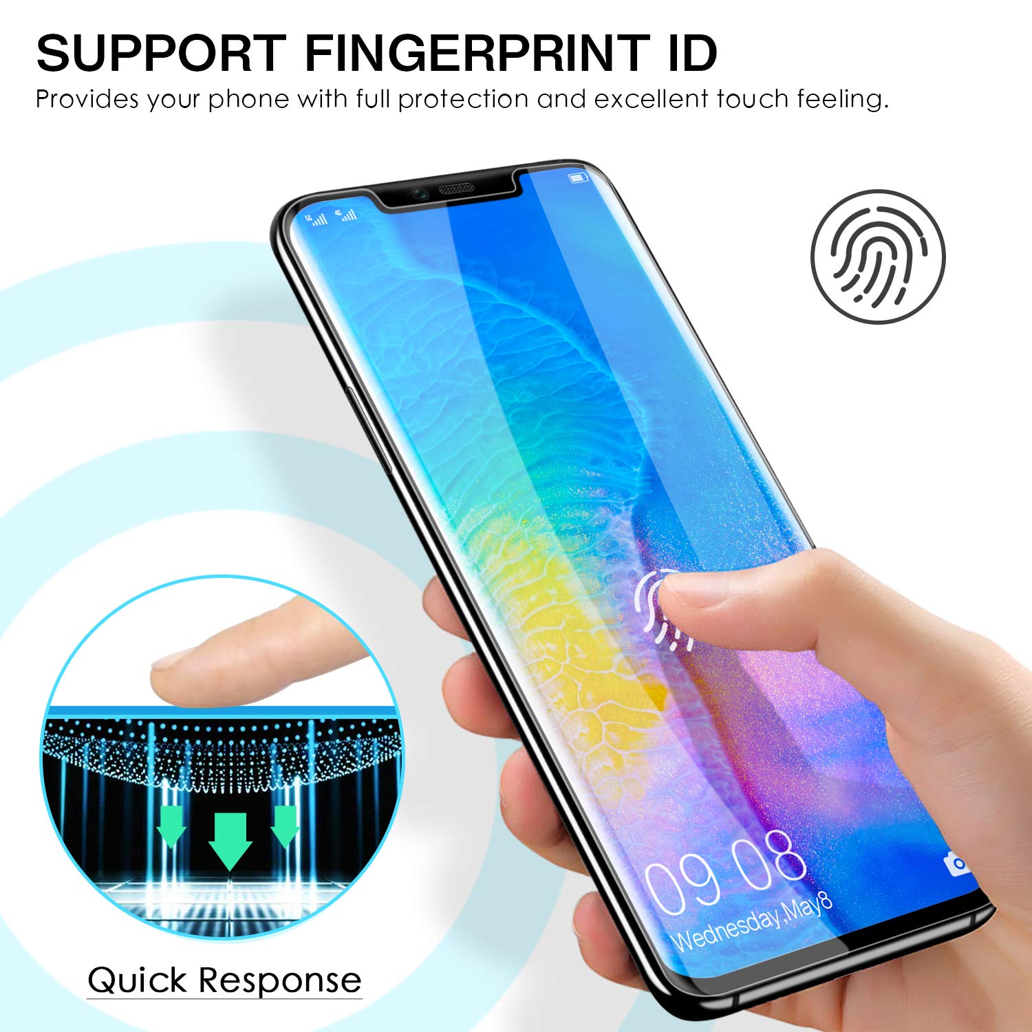 Pellicole protettive per Huawei Mate 20 Pro spedizione gratuita