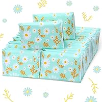 Vista 7 de Geyee 50 paquetes de pañuelos faciales para viajes, paquetes de bolsillo desechables para invitados a bodas, viajes, escuela, bolsos, suministros