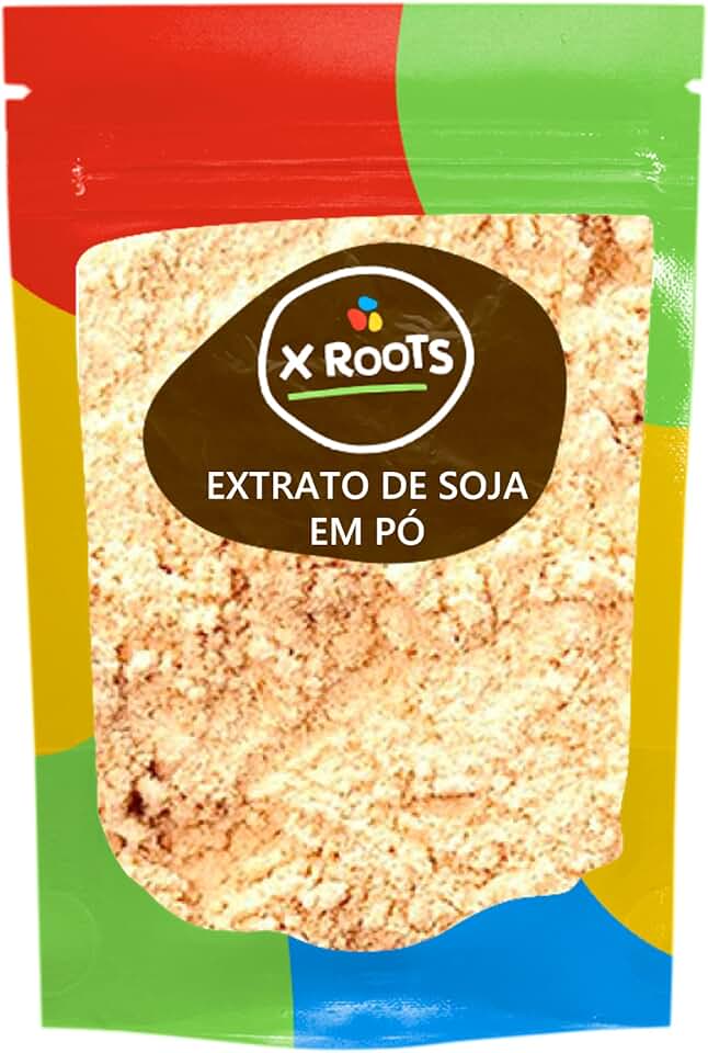 Extrato de Soja Leite de Soja em Pó 100% Puro Premium 1kg - X Roots