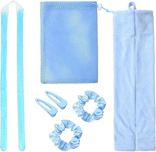 Kit de ondulação de cabelo sem calor sem contas de gel de calor Varinha de modelador de cabelo Rolos de ondulação para dormir DIY Ferramentas de estilo de cabelo com faixas de cabelo Clipes Saco de