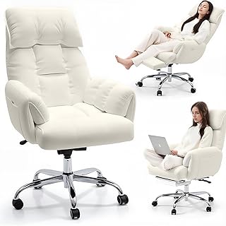 Office Chair with Footrest