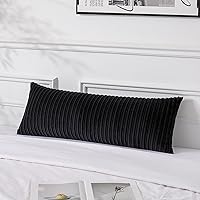 Vista 62 de UGASA - Fundas de almohada decorativas de terciopelo suave y sólidas de Navidad para sala de estar/sofá, 16 x 16 pulgadas, 2 unidades, color burdeos