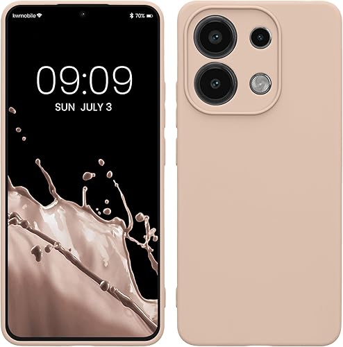 Vista 105 de kwmobile Funda compatible con Xiaomi Redmi Note 11 / Note 11S - Funda protectora de silicona TPU suave y delgada - Azul Báltico Azul (Baltic Blue)