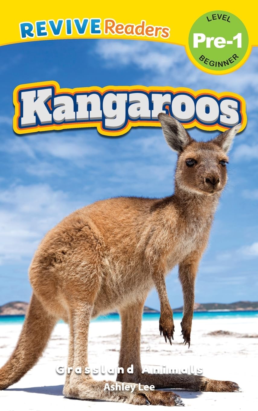 Kangaroos: Grassland Animals (Revive Readers, Level Pre-1) (Grassland Animals, Level Pre-1)