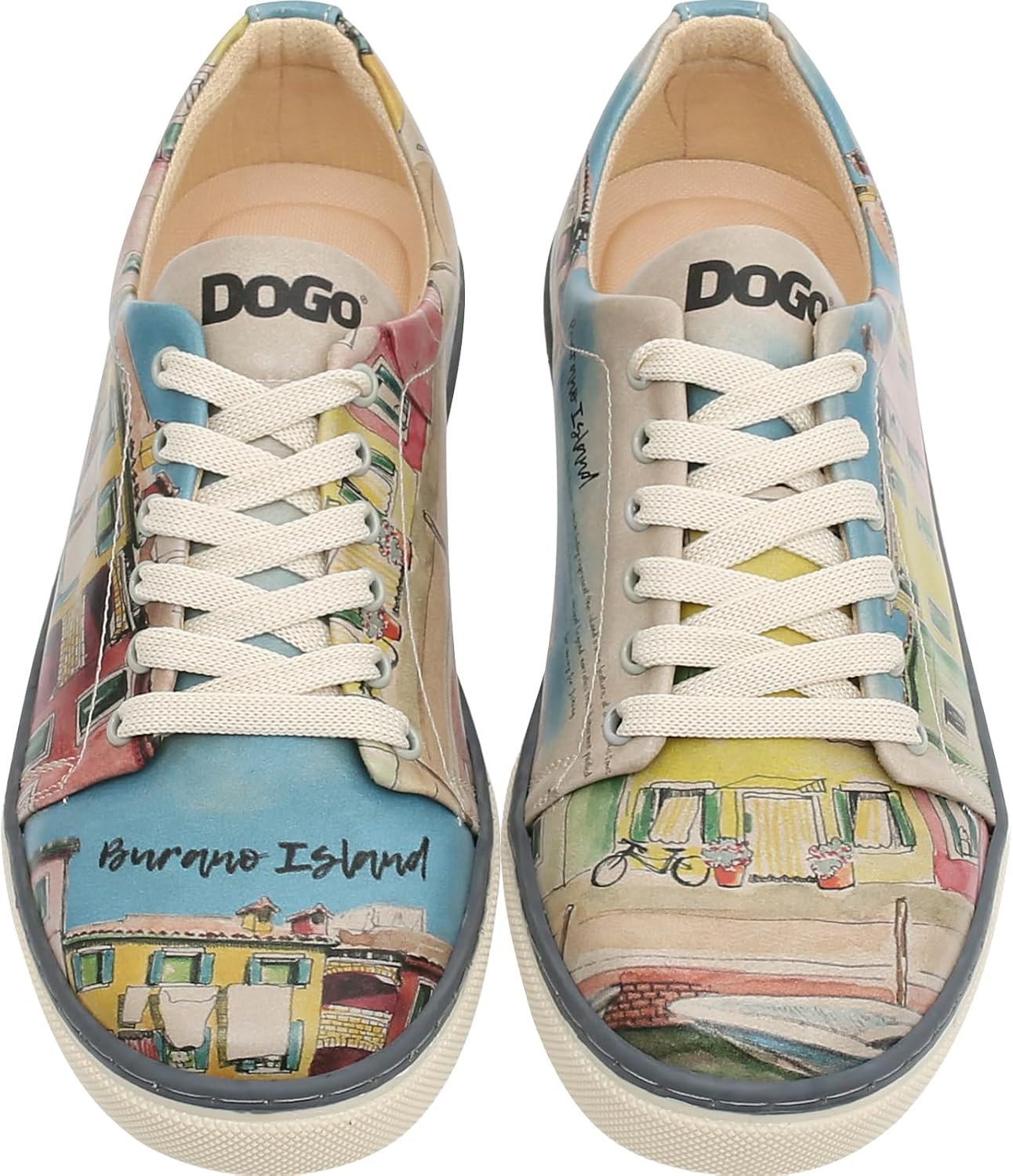 DOGO Vegan Leather Sneakers for Women - Handmade and Unique Fashion Sneakers for Women - Image 3