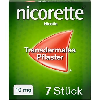 NICORETTE Pflaster mit 10 mg Nikotin &ndash; mit Nikotinpflaster Rauchen aufh&ouml;ren &ndash; f&uuml;r die letzte Phase der Raucherentw&ouml;hnung
