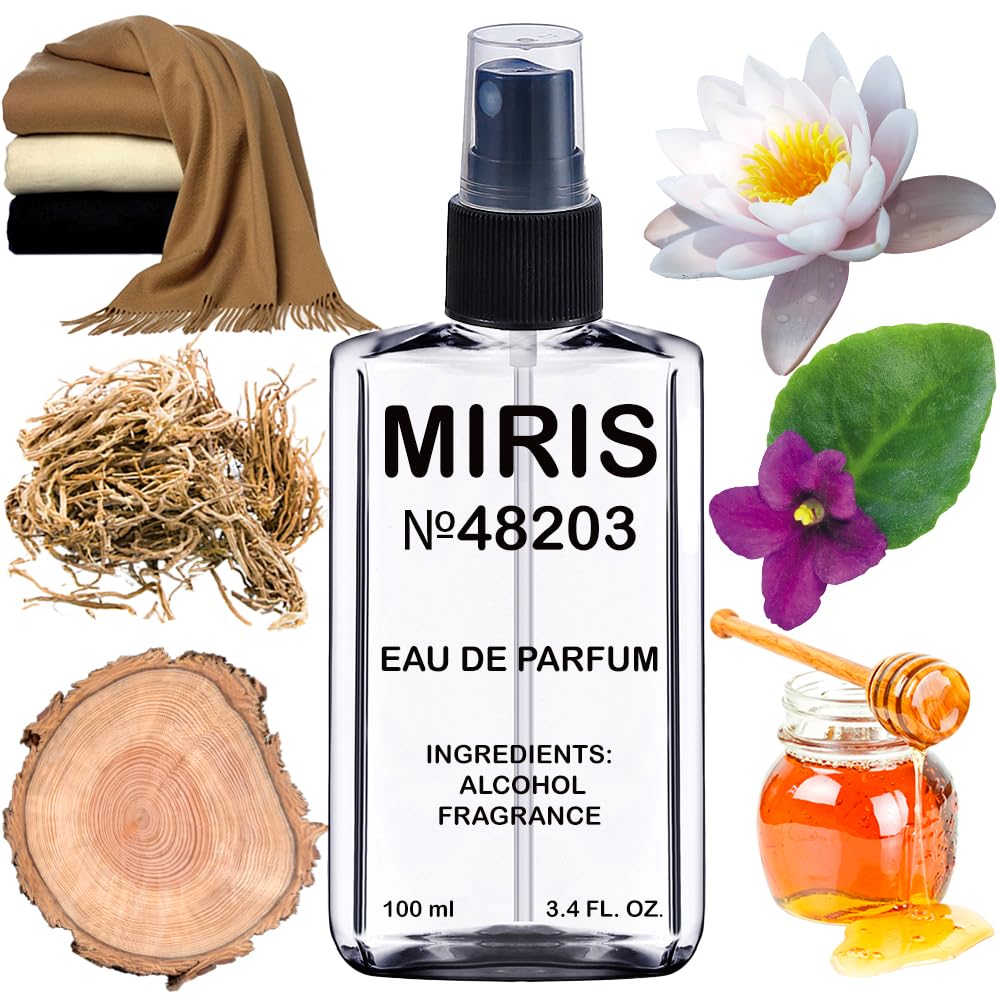 MIRIS No. 48203, Inspired by Bvl Man, Long-Lasting Eau de Parfum for Men, Spray 3.4 Fl Oz / 100 ml
