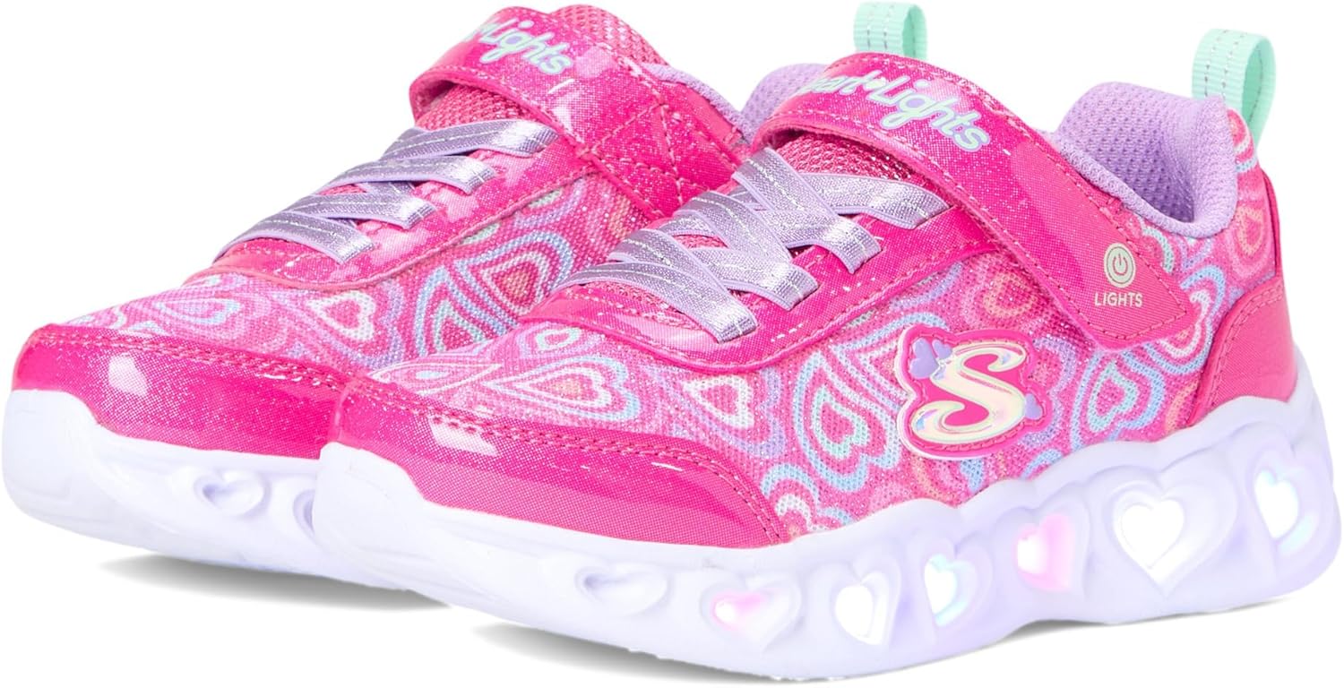 Skechers Girls Heart Lights - Boogie Love