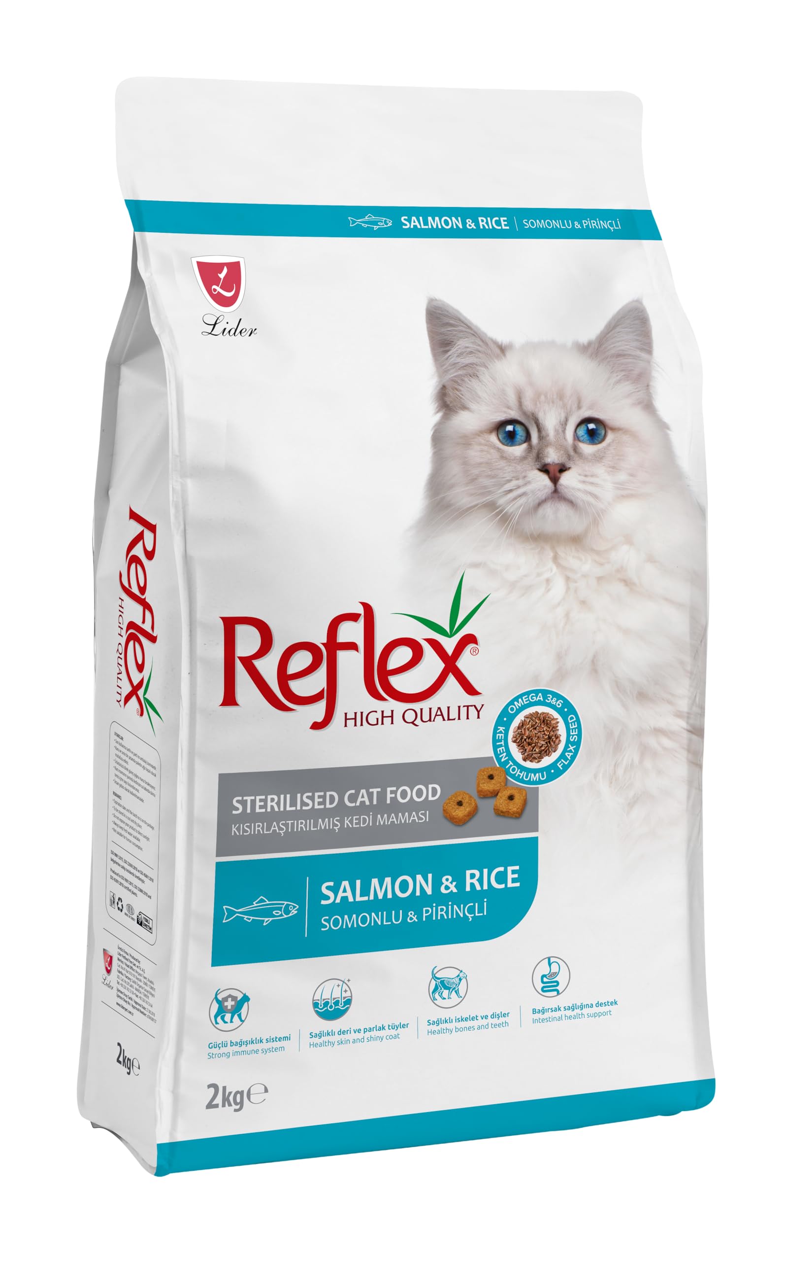 Reflex Sterilised Cat Food Fish 2Kg