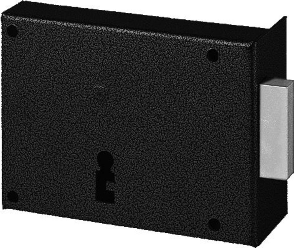Serrure en applique horizontale Abus fermeture clé pour extérieur gauche