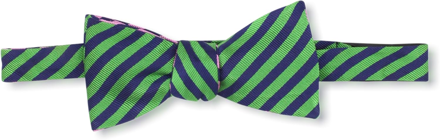 Countess Mara Men's Tommy Stripe Reversible Bow Tie