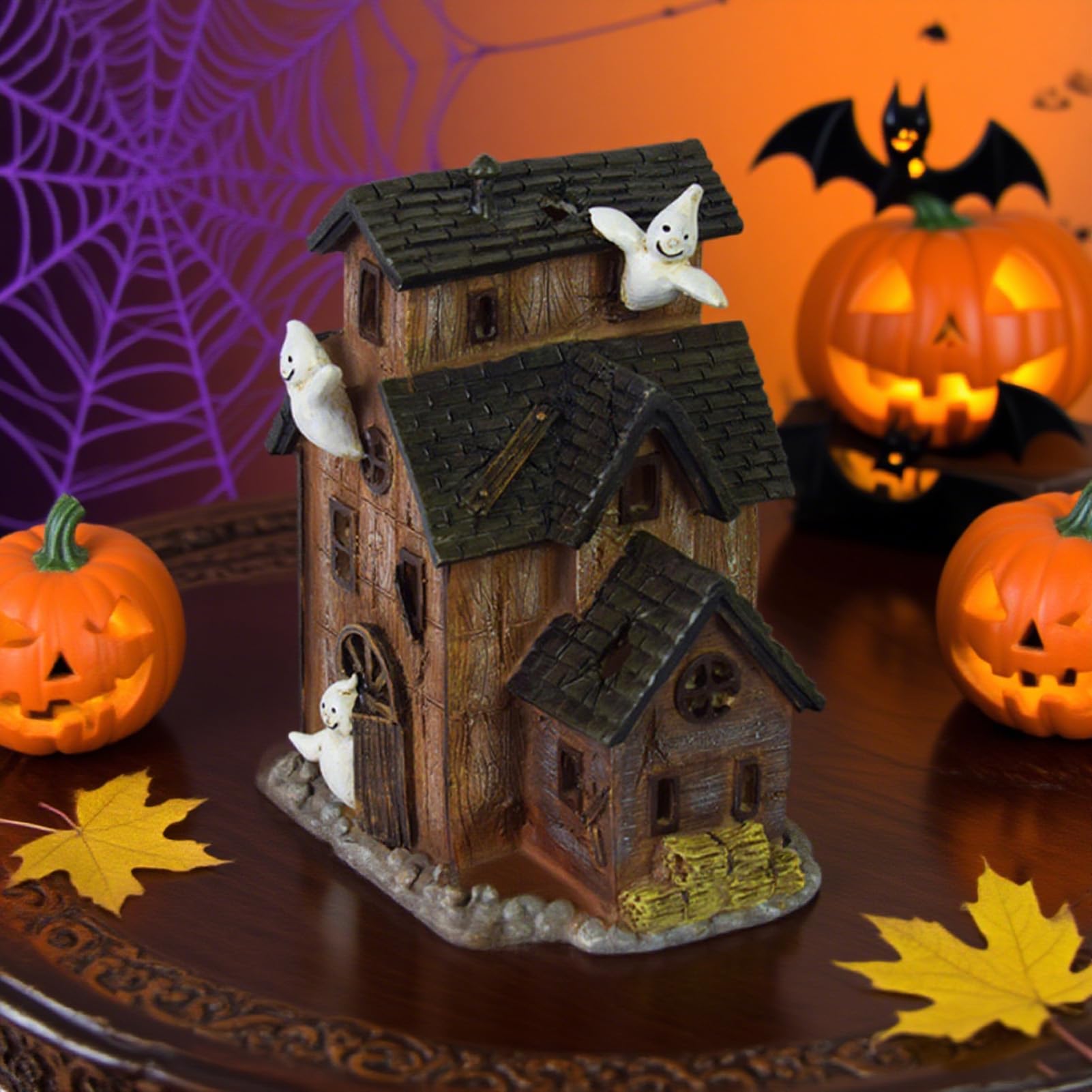 Halloweenowa Wioska Halloween Dekoracje Straszne Ozdoby Stołowe