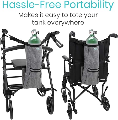 Vista 9 de Vive Mobility Soporte para tanque (gris)