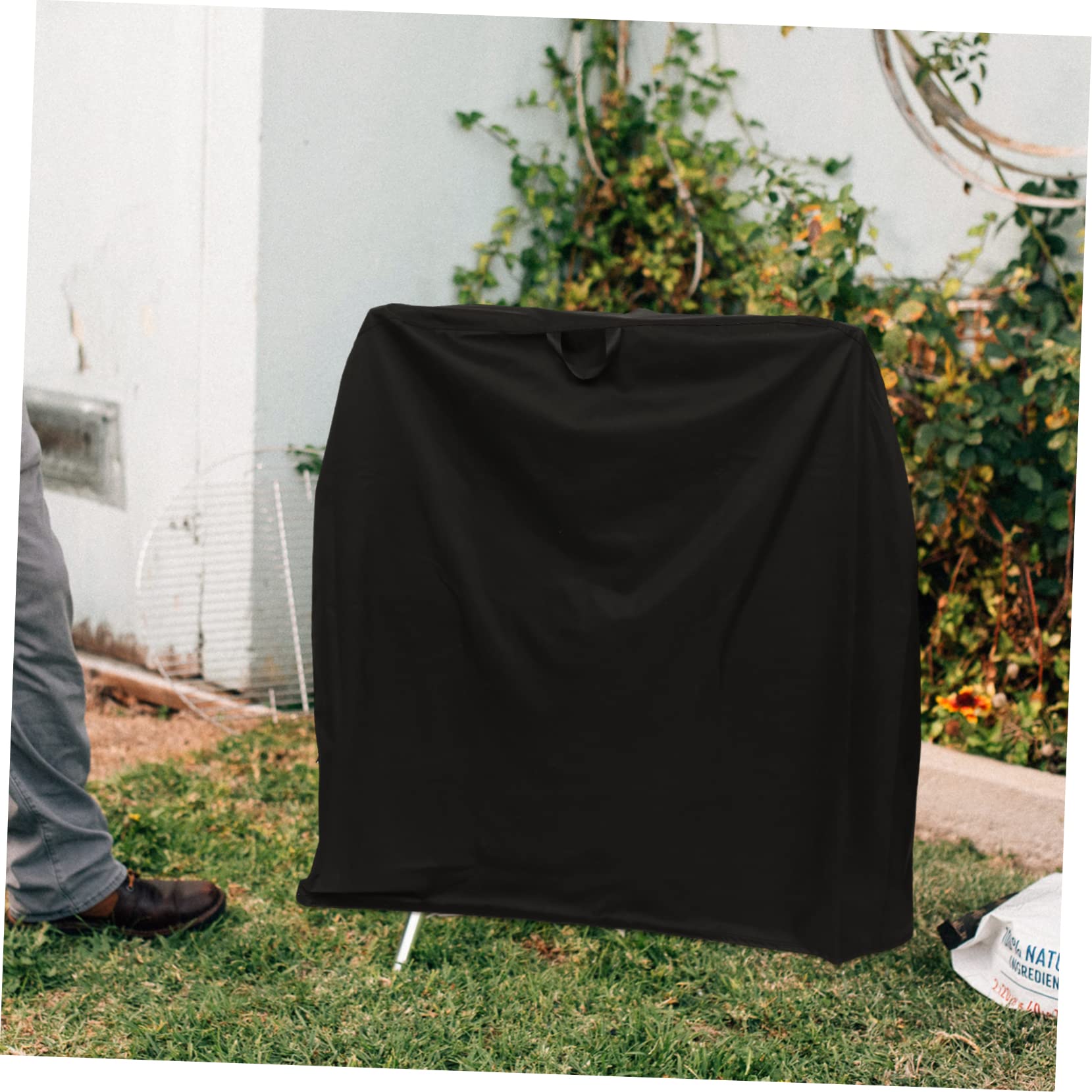 1 Pieza Funda Exterior para Barbacoa Oxford Protección BBQ Resistente al Desgarro Sol de Horno de Barbacoa de Accesorio de Camping y Jardín