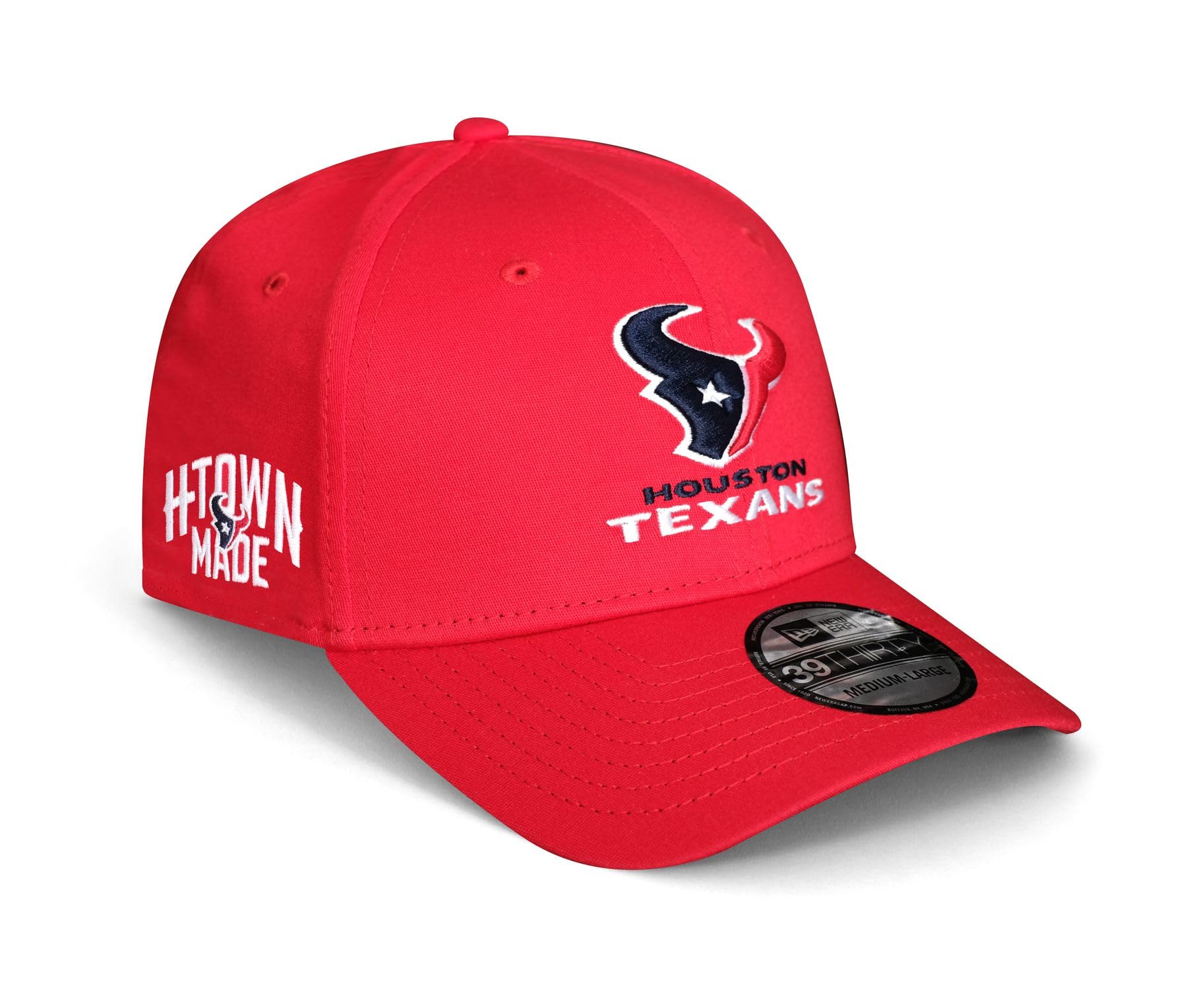 Casquette NFL Houston Texans New Era 39Thirty stretch confortable sans serrage de tête