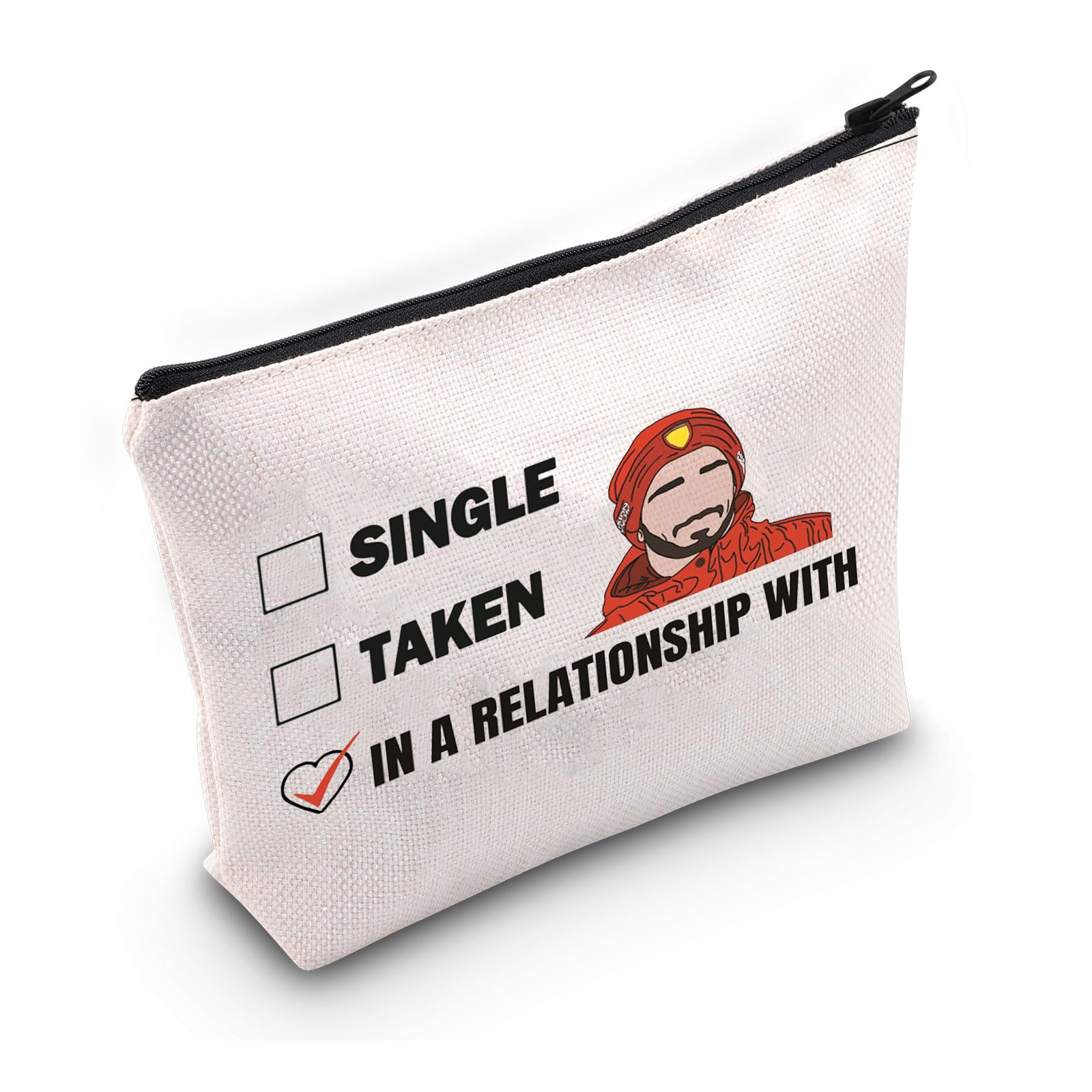 PWHAOO Car Racing Inspired Gift Car Racer Fan Makeup Bag Cosmetic Bag Racing Fandom Merch (Dating M)