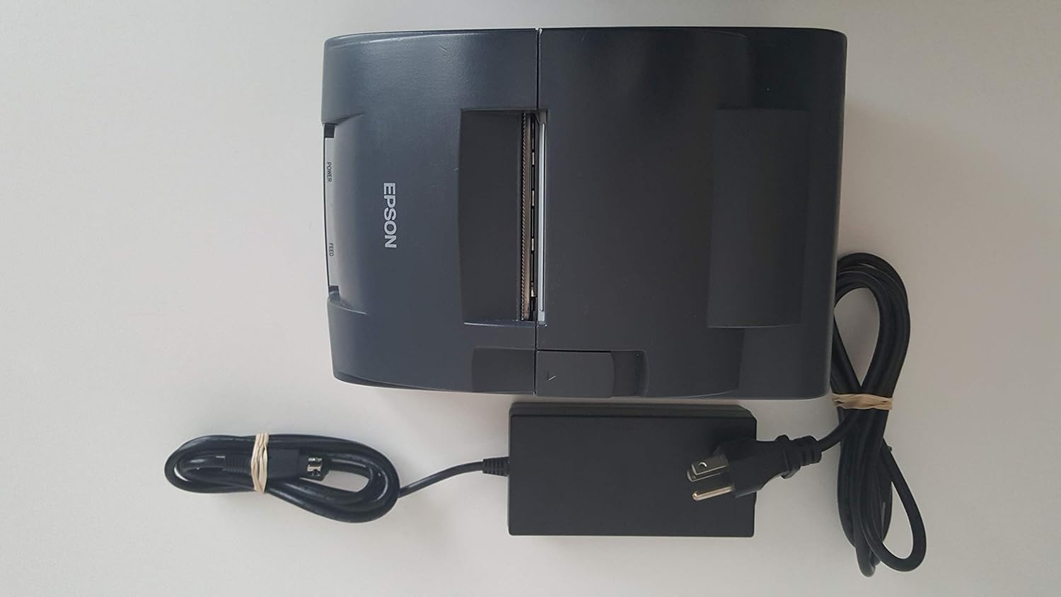Epson C31C514767 Epson, TM-U220B, Dot Matrix Receipt Printer, Ethernet (E04), Epson Dark Gray, Auto Cutter, Power Supply Included Replaces C31C514667 (Renewed)