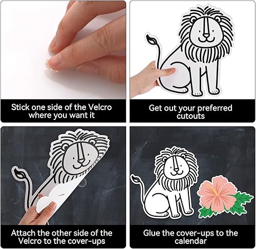 Miniatura 4 de Safari We are Wild about School - Juego de tablones de anuncios con diseño de selva para aula, decoración de pared, decoración de aula, papel para