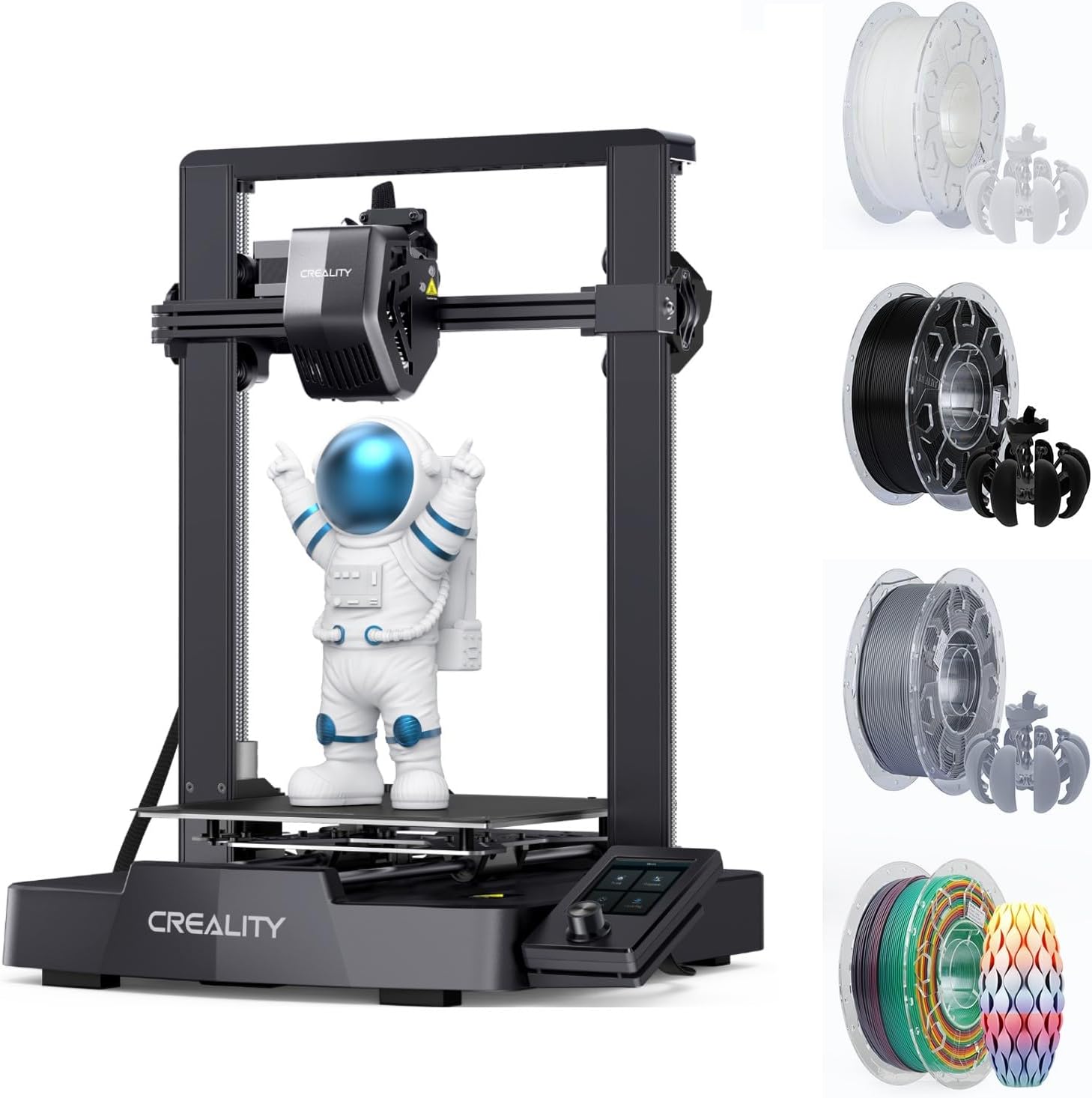 Creality Ender 3 V3 SE 3D Printer, Bundle with Creality PLA Filament 1.75mm