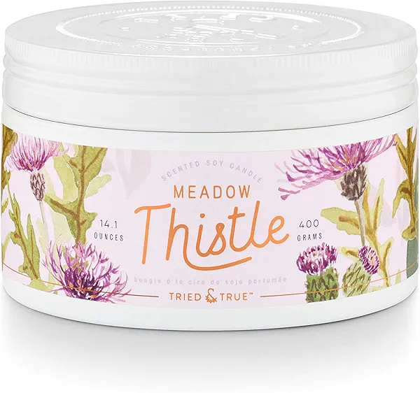 Tried & True Meadow Thistle Large Tin