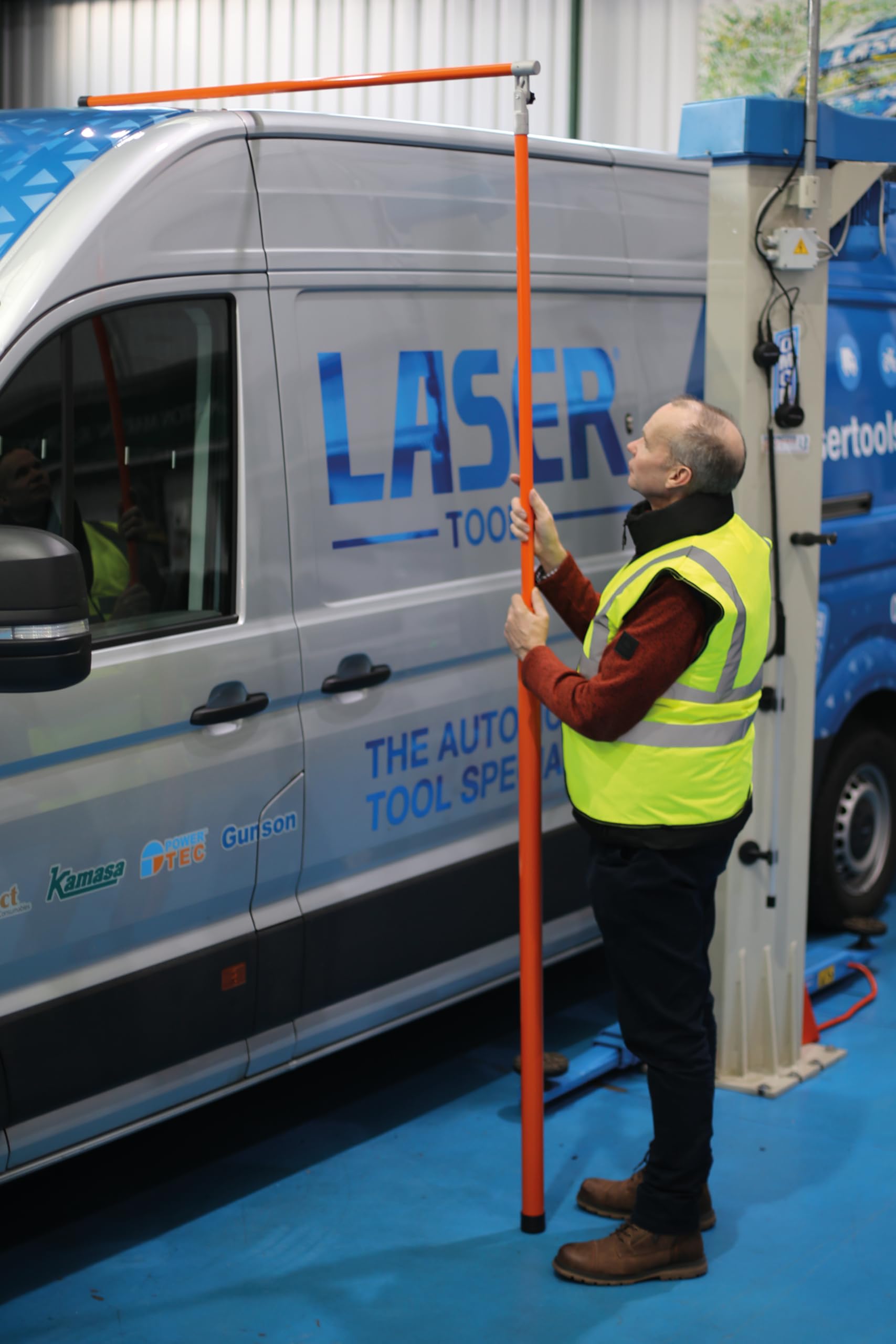 Laser 8863 drążek do pomiaru wysokości pojazdu - 5,5 m