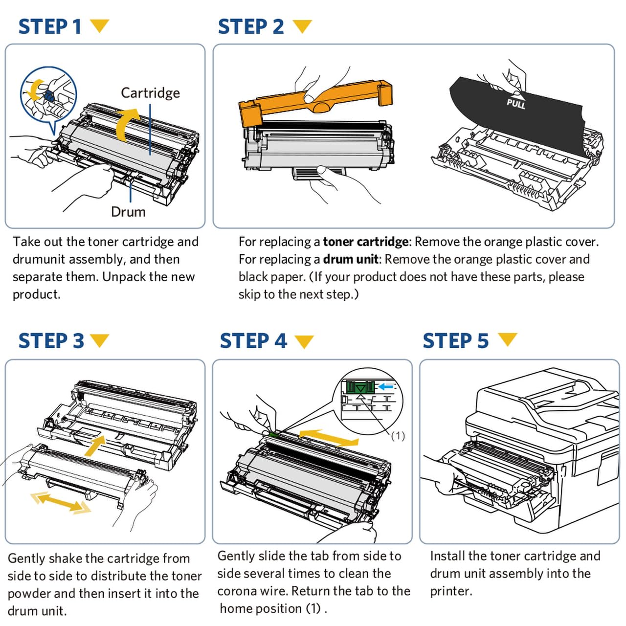 SMARTOMI DR2400 Tamburo Compatibile con Brother TN2420 per MFC-L2710DW MFC-L2750DW HL-L2310D HL-L2370DN DCP-L2510D DCP-L2530DW MFC-L2730DW HL-L2350DN HL-L2375DW DCP-L2537DW DCP-L2550DN (Non toner)