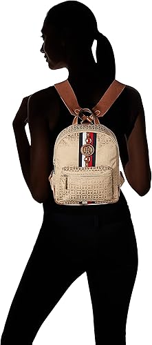 Miniatura 6 de Tommy Hilfiger Mochila Jaden Plus para mujer, Hilfiger Coñac, Mochila Jaden Plus