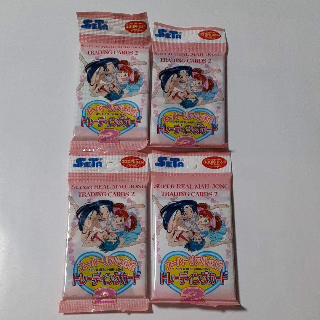 Amazon | スーパーリアル麻雀 トレーディングカード 2 4パック セット 