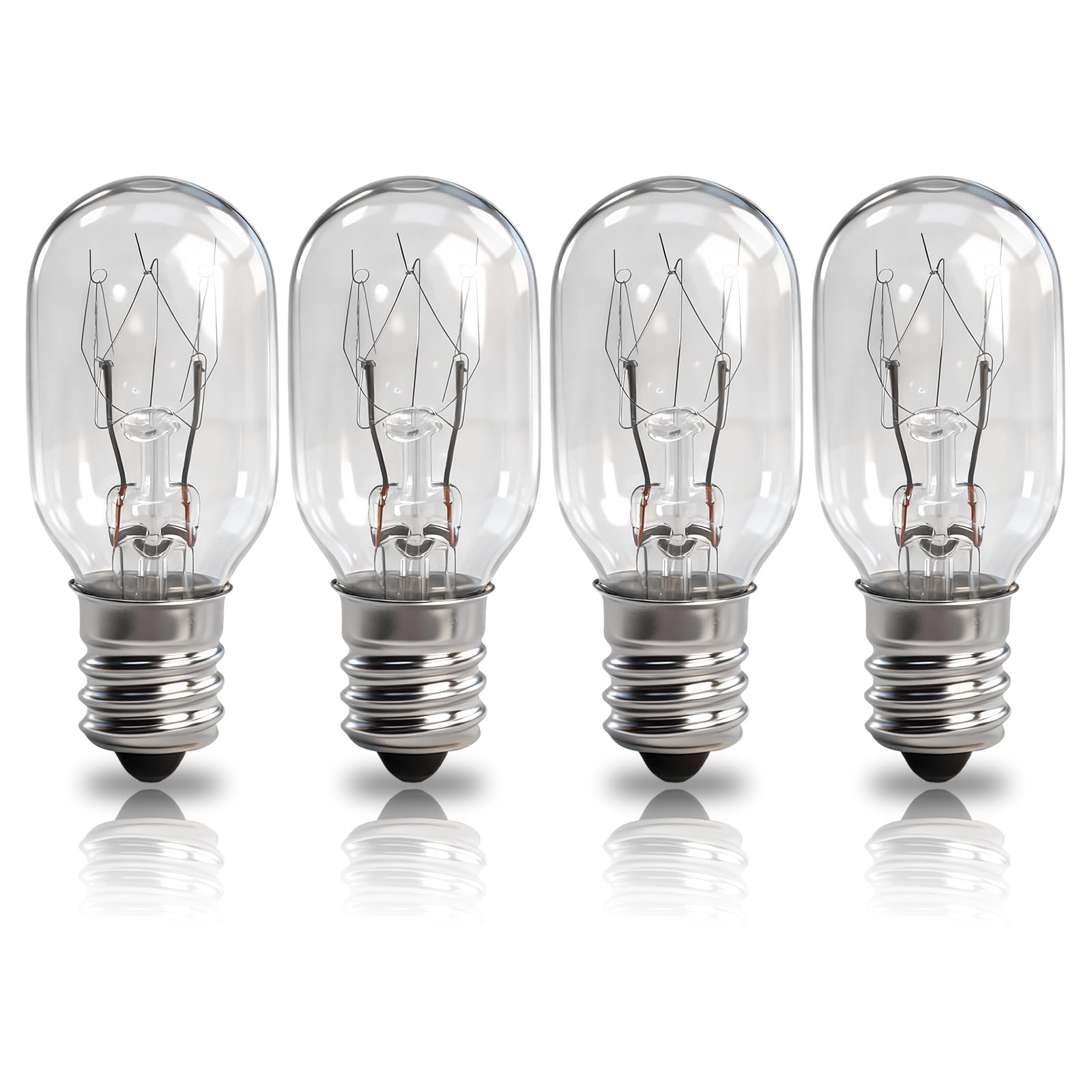 4 Pcs 15W 120V Sewing Machine Bulbs Compatible with Brother Janome, #7SCW