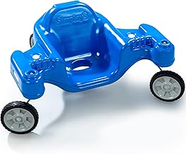 Simplay3 Galaxy Glider Ride-On Toy for Toddlers and Kids Ages 1-1/2 to 5 Years, 360-Degree Spinning Sensory Riding Toy for Kids, Blue