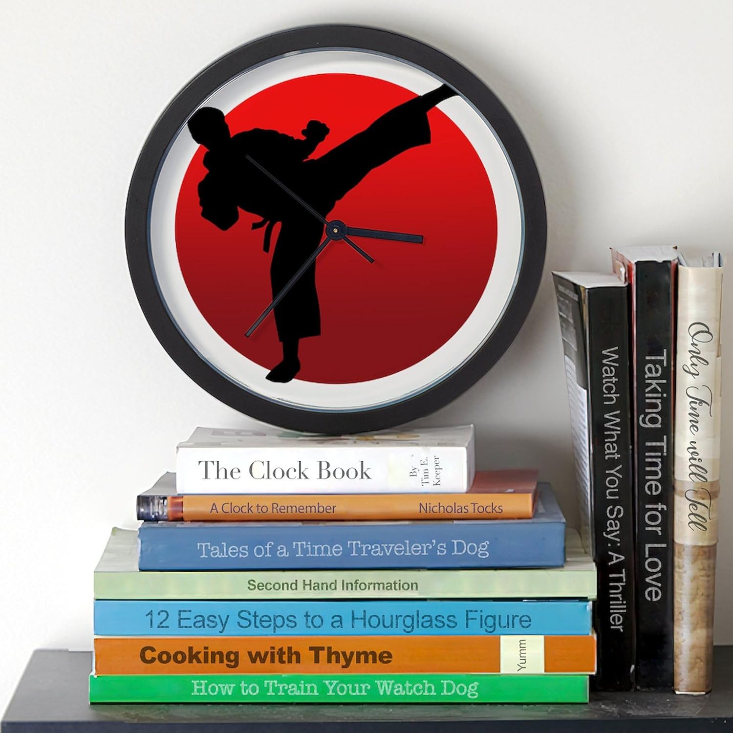 CafePress Karate Keri 10" Wall Clock for Livingroom, Kitchen, or Office