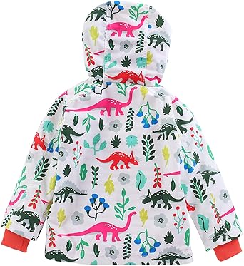 AMhomely Baby,Clothing,Baby Girls 0-24m,Coats, Jackets & Gilets,Coats & Jackets UK Stock Children Clothes Kids Raincoat Coat Hooded Outerwear Dinosaur Clothing Jacket