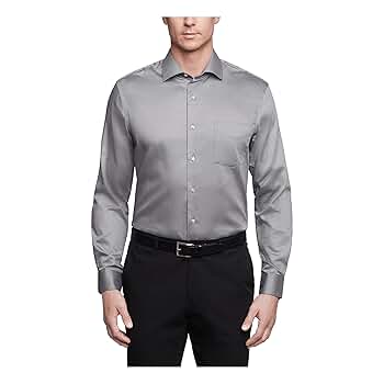 Amazon.co.jp: Van Heusen メンズ ドレスシャツ レギュラー