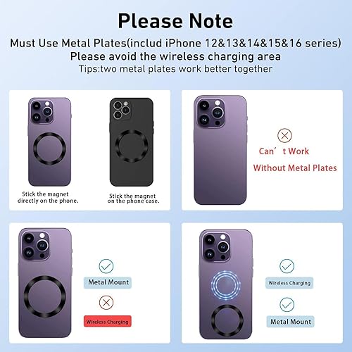 Miniatura 3 de Soporte para teléfono de automóvil compatible con Honda CRV, soporte de teléfono de ventilación de aire para CR-V Hybrid 2017-2021, soporte