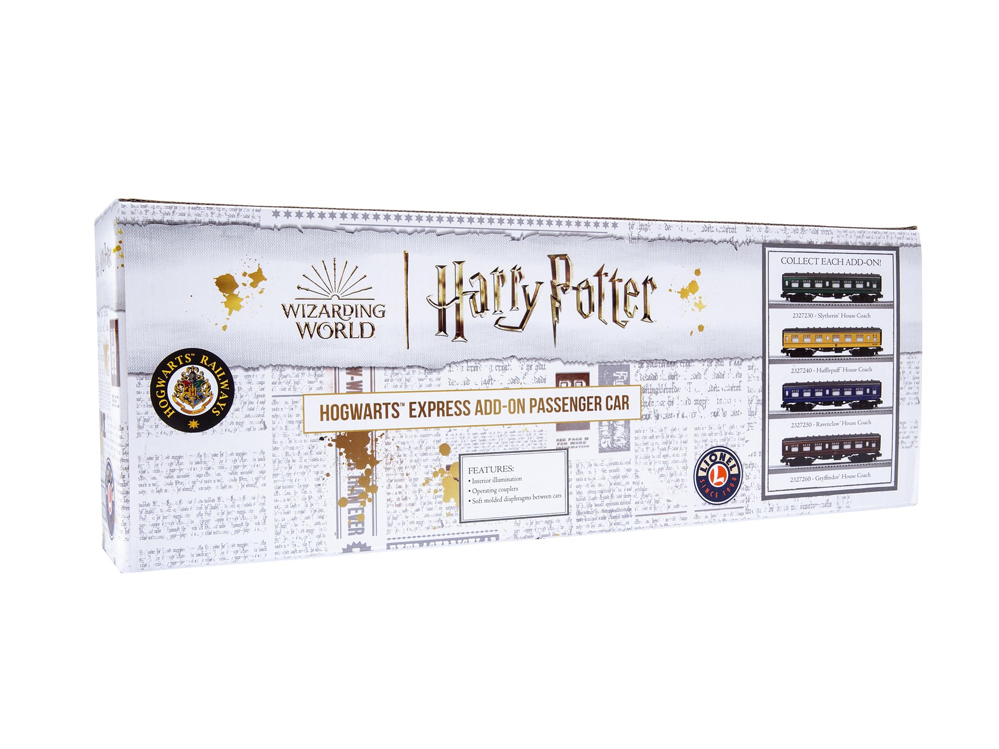 Lionel Hogwarts Slytherin House O Gauge Model Train Coach Car