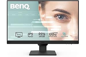 BenQ GW2490: 100Hz IPS Gaming Monitor with DisplayPort for Flawless Gameplay