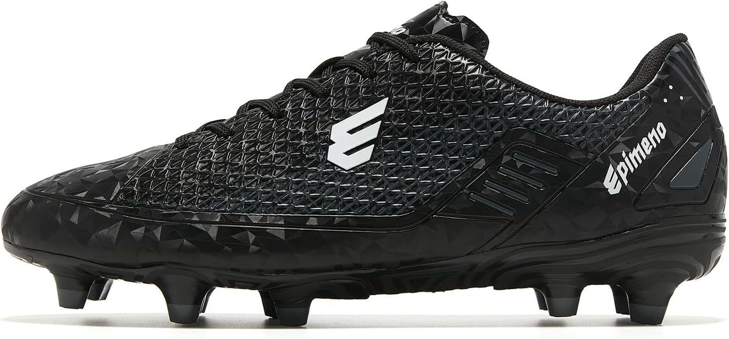 Women's Soccer Cleats for Men Lightweight Outdoor Rugby Football Shoes with Enhanced Grip and Comfort