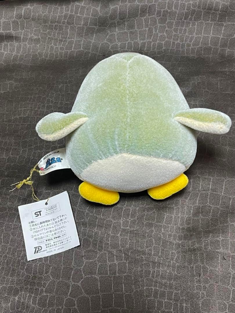 グリーン緑ペンギンTP株式会社ムニュムニュ ムニュちび紙タグ お風呂