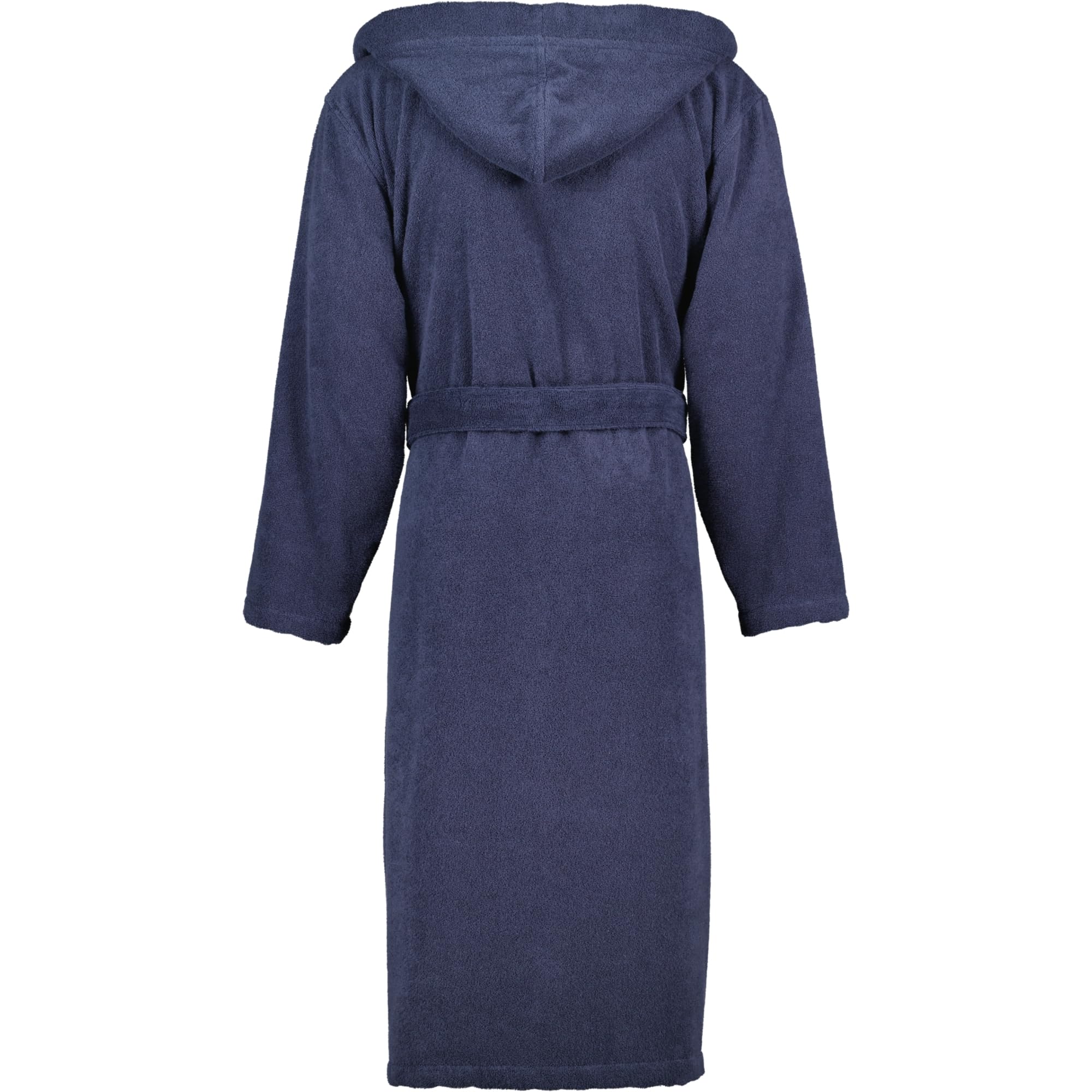 Cawö Home Bademäntel Herren Kapuze Uni 829 blau - 17 L