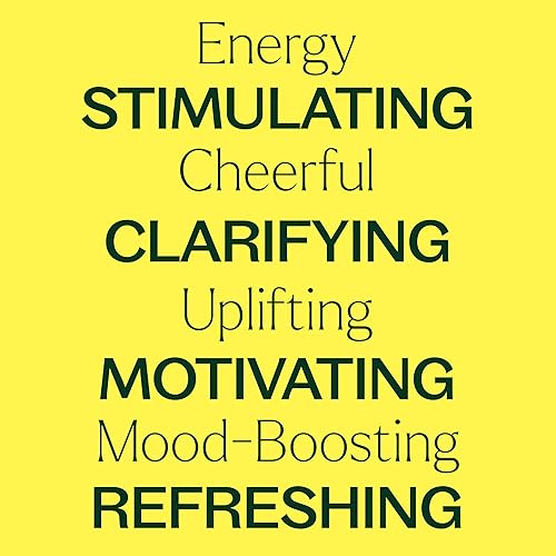 Vista 4 de Plant Therapy Energy Essential Oil Blend 10 mL (1/3 oz) Mezcla refrescante y energizante 100% pura, prediluida en roll-on, aromaterapia natural