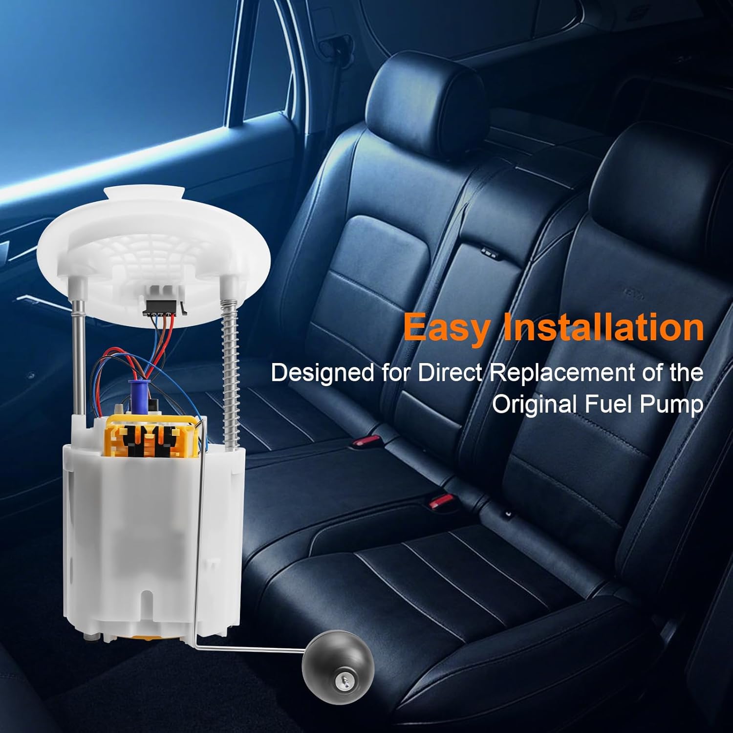 Electric Fuel Pump Assembly Compatible with 2005 2006 2007 2008 2009 2010 Chrysler 300 Dodge Charger Challenger, 2005-2008 Magnum (2.7L 3.5L 5.7L), Replaces E7241M SP7048M SP7029M