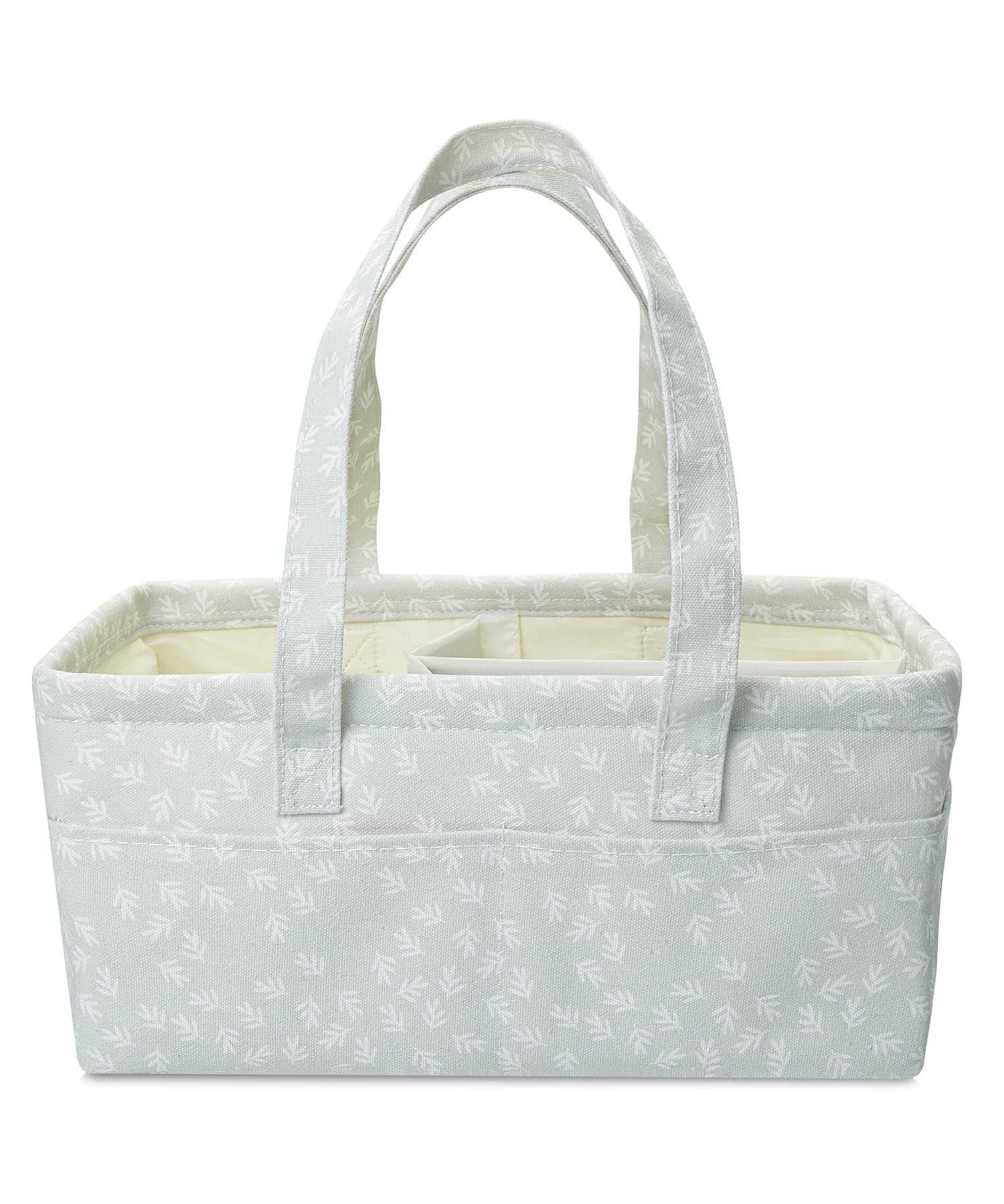 Mr. Pen Baby Diaper Organizer - Portable Car & Nursery Caddy with Changing Table Compartments, Patterned Gray, 1 Pack