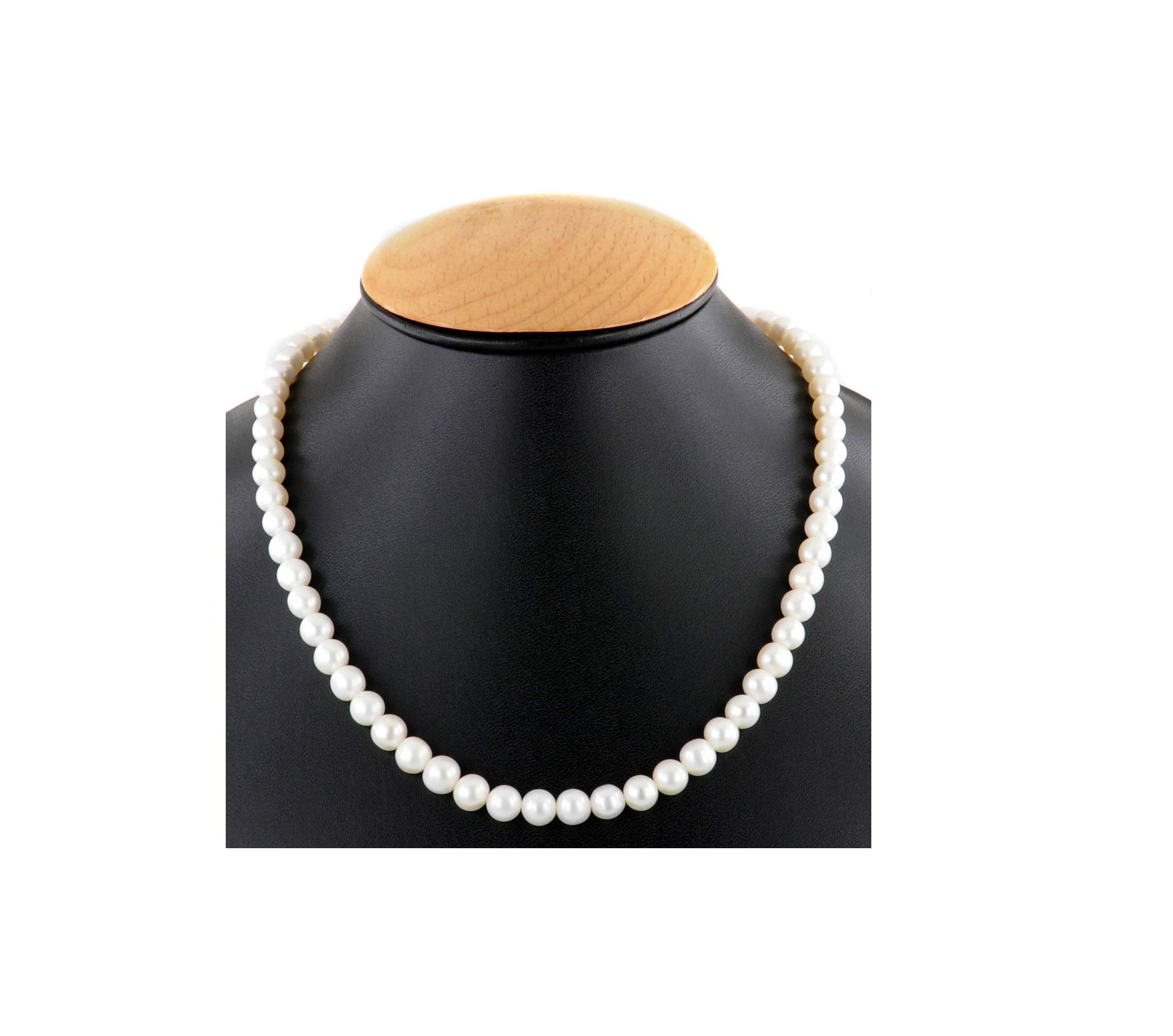 Takshila Gems® Shell Pearl Necklace for Women and Girls (8 mm) Bead Size Pearl Necklace (B083SRBW95) Amazon Price History, Amazon Price Tracker