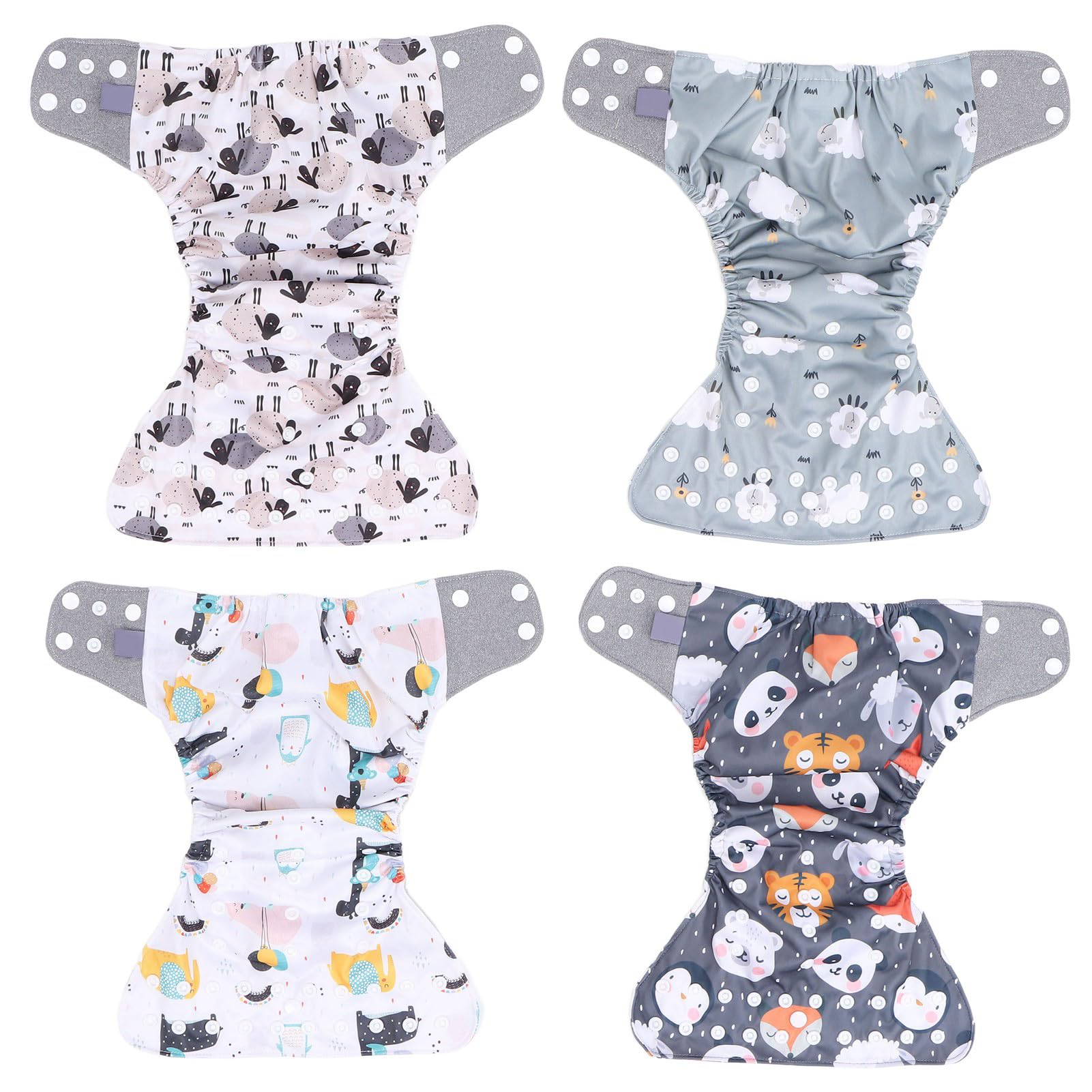Stoffwindeln für Babys, Einheitsgröße, Baby-Stoff-Taschenwindeln, Wiederverwendbare Windeln, Waschbare Baby-Stoffwindeln, Stoffwindelhülle für Babys, Mädchen und