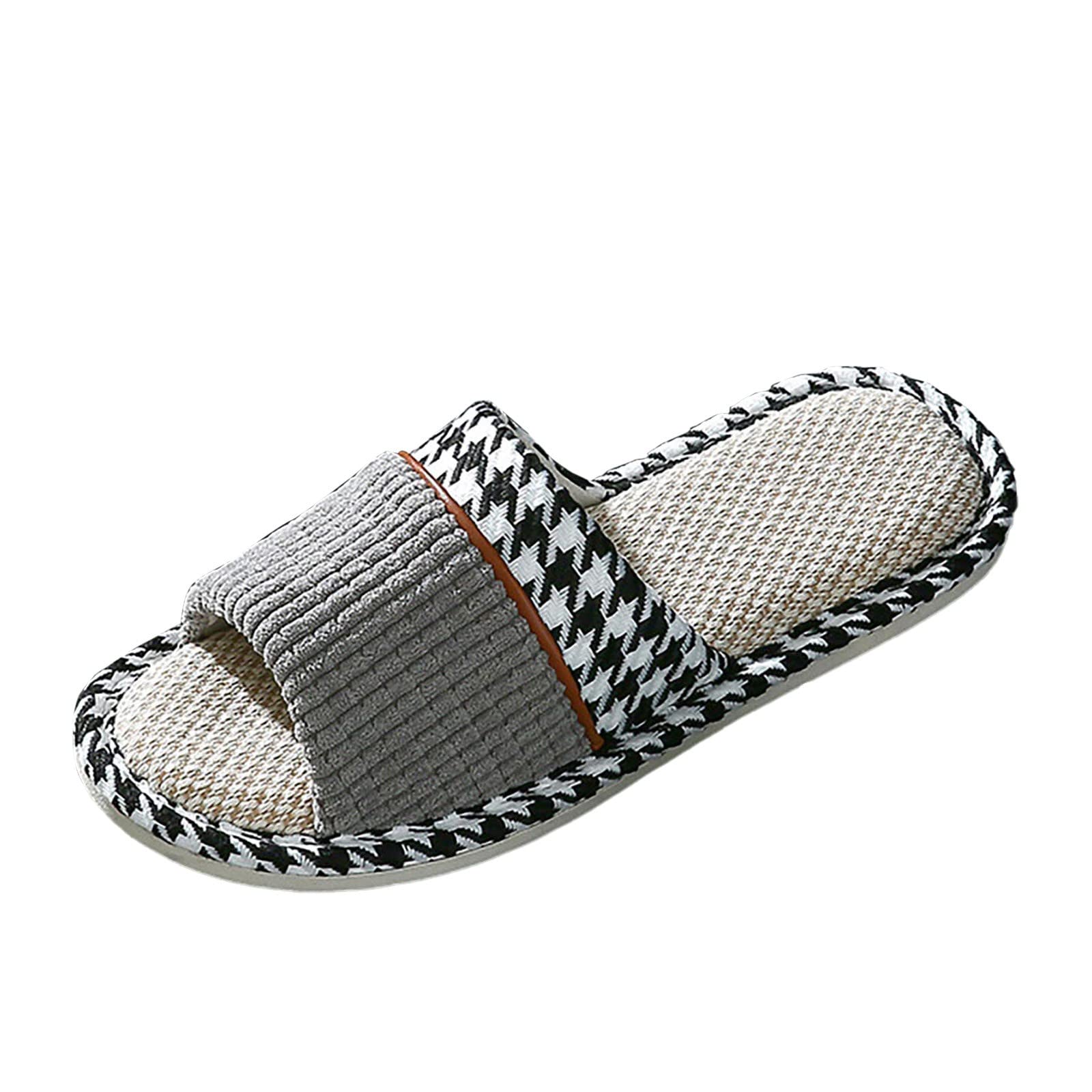 Men Indoor Non Slip Home Slippers Slippers Couple Models House Slipper Mens Slippers Size 16 Big and Tall
